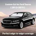 EcoNour Windshield Sunshade Compatible for Ford Taurus 2013-2017 2018 2019, Sun Visor for Front Windshield & Window Sun Shade Cover, UV Heat Blocker & Protector, Car Accessories