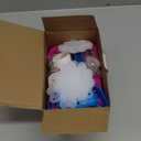 SINBEE Balloon Pump, Balloon Pump Electric, Portable Dual Nozzle Electric Blower Air Pump Inflator for Party Decoration. Faster and Save Time (Rose Red)