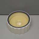 Dog Small Animals Water Bowl No Spill 70oz/2L Large Capacity Dispenser Non Slip No Splash Small Animals Bowl Pet Slow Feeder No Drip Dog Water Bowl on Vehicle for Dogs and Cats - Beige