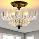 Modern Glass Ceiling Lights, Suitable for Kitchens, Living Rooms, bedrooms, bathrooms, and hallways.