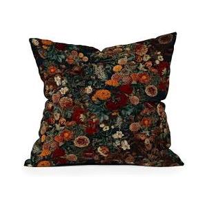 Vintage Floral Pattern Throw Pillow Covers 18 x 18 Inch Decorative Square Throw Pillows Farmhouse Floral Pillow Cases for Living Room Bedroom Home Couch Decor
