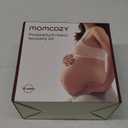 Momcozy Postpartum Recovery Essentials Kit, Labor Delivery Mom Care Kit, Self-Absorbent Disposable Underwear Nipple Nursing Pads Upside Down Peri Bottle Cold Pads Cooling Foam Canvas Bag Set (Red)