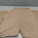 Tanming Women's 2 Piece Outfits Long Sleeve Knit Sweater Top Wide Leg Pants Lounge Sets Tracksuits (Medium, Khaki)