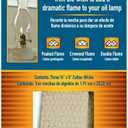 Lamplight Replacement Cotton Flat Wick - 3/4", 3 Count (Pack of 1),White