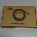 Shower Hose, 59 Inches Long Stainless Steel Handheld Shower Head Hose with Brass Insert and Nut - Durable and Flexible