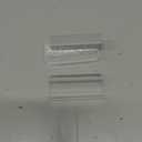 3" Clear Polycarbonate U-Channel with Magnet for 3/8" Frameless Glass Shower Door,U Channel Door Frame with Metal Strike for 1/8" 5/32" 3/16" and 1/4" Thick Swing Glass Shower Doors