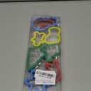 Christmas Cookie Cutters 8-Pc, Holiday Biscuit Cutters with Comfort Grip, Baking Cutter Molds, Holiday Decorative Party Supplies (Christmas-8Pcs)