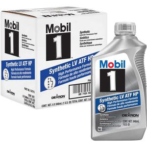 6 x Mobil 1 Synthetic LV ATF HP High Performance Formula