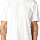 Dickies Men's Short Sleeve Heavyweight Crew Neck (White, L)