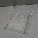 YXQ AA AAA Battery Storage Box Organizer Holder Clear Plastic Case Container Portable-Holds 60xAA + 40AAA Batteries