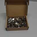 Wolfride 50 Sets Cam Lock Nuts and Cam Screws Furniture Connecting Cam Fitting with Dowel