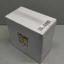 YOUBET 125PCS Scalloped Plastic Plates - Ivory Scalloped Disposable Plates - Gold Plastic Dinnerware Set Include 50 Plates, 75 Gold Silverware for Party & Wedding & Christmas