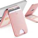 ESR Upgraded for Aura MagSafe Wallet, 5 Card-Holder, Magnetic Wallet with Adjustable Stand,for iPhone 17/16/15/14/13/12,Google Pixel 10/Pro/Pro XL,Not for Mini, Vegan Leather, Bubblegum Pink