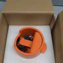 Kohree Trailer Coupler Lock, Heavy Duty Hitch Lock Fits 2-5/16", 2" Couplers, RV Trailer Lock, Durable Steel Tongue Lock with Keys, Orange