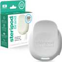 Steripod Brand Portable UV Toothbrush Sanitizer Clip, Rechargeable, Pearl, 1 Count