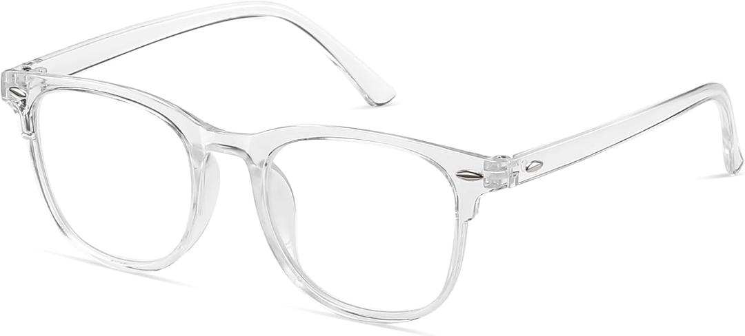 ZNEIAAPR Distance Glasses for Women & Men, Near Sighted Myopia Driving Eyeglasses, Nearsighted See Far Vision Glass Clear, -1.5x