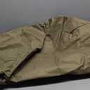 Sunnydaze Round Outdoor Fire Pit Cover - Heavy-Duty 300D Polyester and PVC with Drawstring Closure - Khaki - 30-Inch (30" x 12")