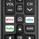 Universal Remote Control for All Samsung Smart TV - Replacement for Samsung TV Remote Compatible with Samsung LCD, LED, HDTV, 3D, Series TV - No Setup Required - Includes Hot Keys