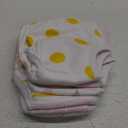 BaeBae Goods Potty Training Underwear for Girls 8 Piece, Absorbent Cotton Baby Toddler Training Pants 12M 2T 3T 4T 5T