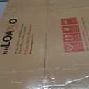 LOAAO 24X36 Inch Brushed Nickel Bathroom Mirror, Rounded Rectangle Silver Metal Frame Mirror, Brushed Nickel, Anti-Rust, Hangs Horizontally or Vertically