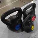 Fitvids Kettlebell Sets 3 Piece Strength Training KettleBells Weight Set 10lb, 15lb, 20lb Kettle Bell