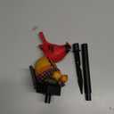 Cardinal Decor Solar Garden Decor Waterproof Red Bird Figurine Solar Stake Lights for Outside Yard, Patio, Lawn, Porch, Cemetery, Grave (Nut)