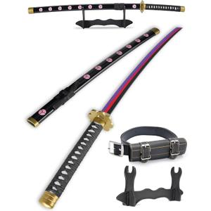 Cold Blade Toy Sword - 41 inches Toy Katana Replica with Holster Belt and Display Stand - Sword with Authentic Design (Shusui)