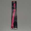 azuza Reflective Dog Collar with Airtag Holder, Soft Neoprene Padded Pet Collar with ID Tag Ring, Adjustable for Medium Dogs,Hot Pink,M (Medium (Pack of 1))
