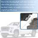 OKAY MOTOR Seat Cover Driver Side Bottom Cloth Gray for 2003-2007 GMC Sierra 1500 2500 3500 1500HD 2500HD SLE SLT