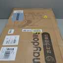 Baby Changing Table with Wheels, Maydolly Portable Foldable Changing Table, Waterproof Diaper Changing Station, Adjustable Height Changing Station, Mobile Nursery for Newborn and Infant (Grey)