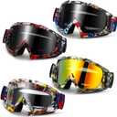 Tallew Dirt Bike Goggles Motorcycle Motocross Riding Racing ATV Goggles for Men Women Power Sport Ski