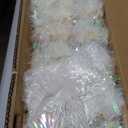 LED Snowflake Decor Pre-Lit Fiber Optic Christmas Tree - 180cm