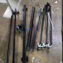 Elevon 11FT Drywall Lift Panel Hoist Jack Lifter, 150LBS Heavy Duty Sheetrock Lift, Rolling Caster Wheels, Lockable Construction Tools, Adjustable Telescopic Arm, Black