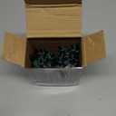 PREXTEX Christmas String Lights with Green Wire - 100 Count, 20 Ft Multicolored Christmas Tree Lights for Xmas Decorations Indoor and Outdoor - Incandescent String Light for Patios, Fences, Holidays