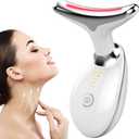 Face Sculpting Tool, Neck and Face Massager, Portable 3 in 1 Facial Device for Daily Skin Care, White