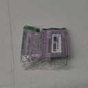 Small Wallet Women RFID Blocking Soft Leather Bifold Compact Card Holder Wallet for Women with Zipper Coin Pocket 4 ID Window (Light Purple)