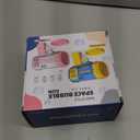 JONEG Toys for 3-8 Year Old Boys Girls: Bubble Machine for Kids with Bubble Solution, Gifts for 3 4 5 6 7 8 Years Old Boy Birthday Toy for Kid Toddlers Ages 4-6 Outdoor Wedding Bubbles Blower Maker (Blue)