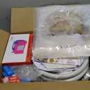 Balloon Arch Stand 8.2 Feet and 5 Feet Free Bending Half Arch Balloon Stand with Base Balloon Arch Kit for Wedding Birthday Baby Shower Graduation Halloween Party Decorations