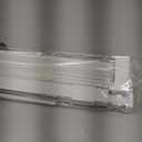 LazBlinds No Tools No Drill 1" Vinyl Mini Blinds, Cordless Blinds for Windows, Light Filtering Horizontal Window Blinds & Shades, 33 1/2" W x 64" H, White