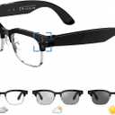 AI Smart Glasses with Camera & Video 1080P HD, Wearable Video Recording Glasses, Hands-Free First-Person View for Live Vlog, Travel and Sports