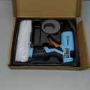 GoGonova Cordless Hot Glue Gun, 15s Fast Preheating with 2Ah Built-in Battery Hot Melt Glue Gun, Smart Power-Off, Kit with 25 Pcs Premium Mini Glue Sticks and USB-C Charging Port (Blue)