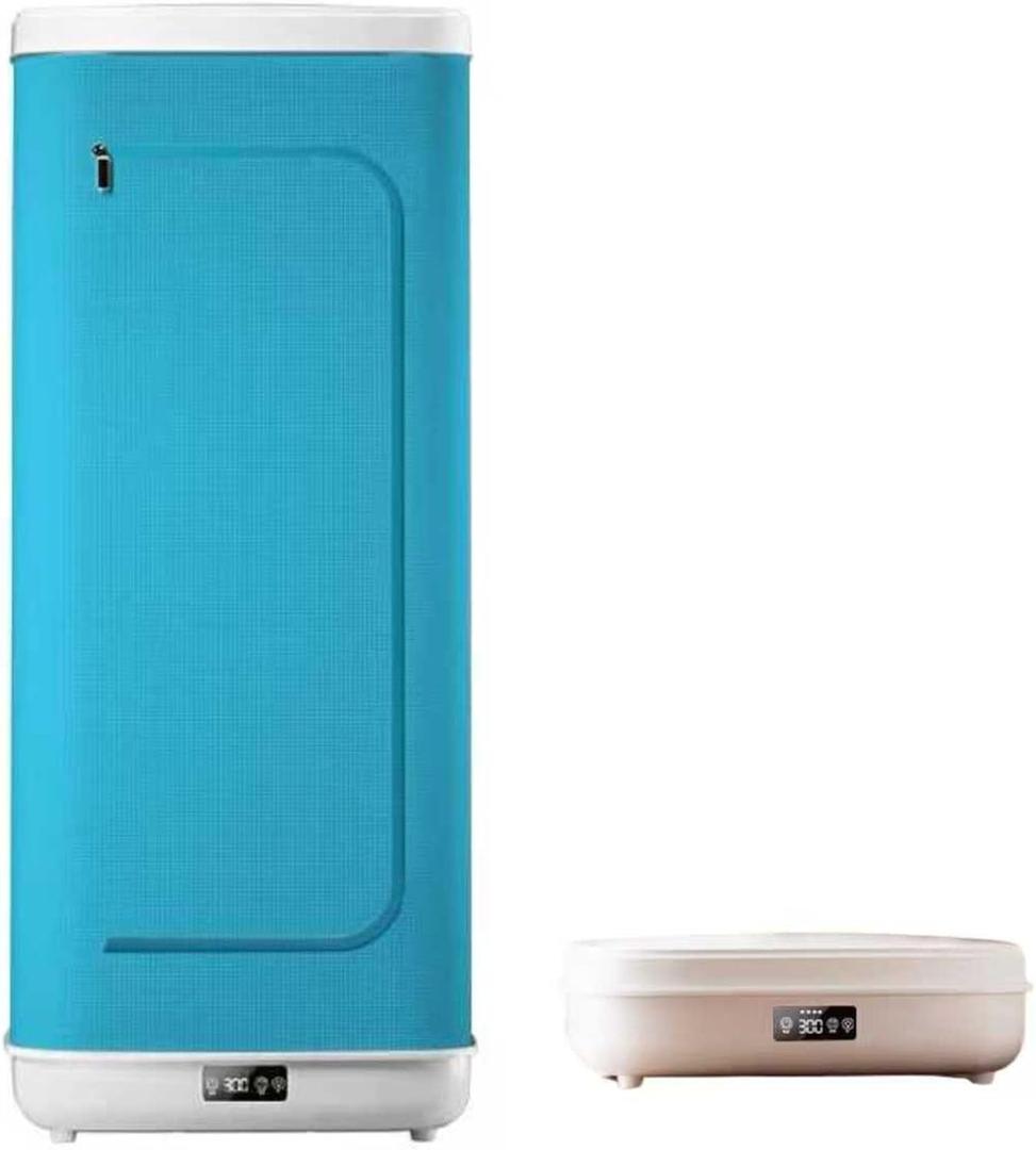 Portable Dryer, Mini Clothes Care Machine With Remote Control, Fast/Easy To Use/Small, Suitable For Small Spaces, Apartments, Rvs And Dormitories