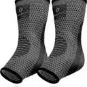 Benmarck Achilles Tendon Support Brace, Plantar Fasciitis Sock, Ankle Compression Sleeve For Running, Tendonitis and Flat Feet Relief