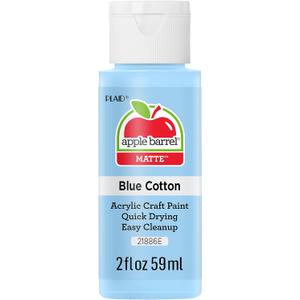 Apple Barrel Blue Cotton paint, 2 oz, 2 Fl Oz
