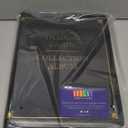9 Pocket 3 Ring Leather TCG Binder for Baseball, Trading Game, and Sports Card, 30 Pages, Holds 540 Cards (10.8 x 1.8 x 13.5 In)