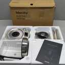 Mecity Electric Tea Kettle with Removable Infuser, 9 Preset Brewing Programs, Temperature Control, 2 Hours Keep Warm, Borosilicate Glass, 1.7 Liter, 1200W (1.8 Quarts | HB-K002C)