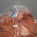 Amlie Home Chunky Knit Throw Blanket for Couch, Soft Chenille Handmade Crochet Throw Rope Knot Blanket for Couch, 50"x60", Burnt Orange