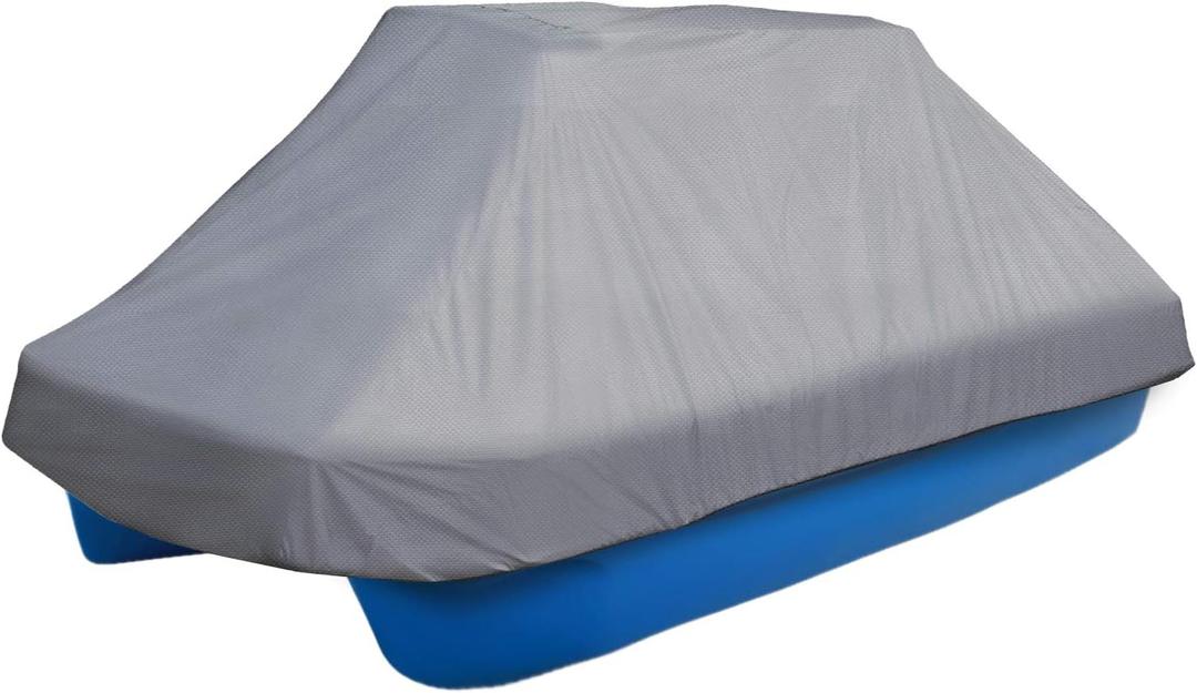 Leader Accessories Molded Pond Boat Cover Fits 8'-10'L Pond or Bass Boats
UV Resistant Boat Cover, Elastic Hem, Storage Bag Included, Grey