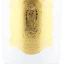 SAINT Virgin Mary of Guadalupe Scented Candle with Prayer and Prayer Coin, Soy Coconut Aromatherapy Candle with 80 Hour Burn Time, Special Edition, White