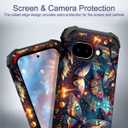 TEECOVER Heavy Duty Case for Google Pixel 10a, Blue Butterfly